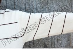 Arm Man White Casual Pullower Chubby